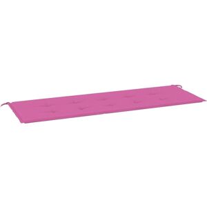 vidaXL Tuinbankkussen Roze - 150x50x3 cm Oxford Stoff vidaXL Tuinbankkussen Roze - 150x50x3 cm Oxford Stoff