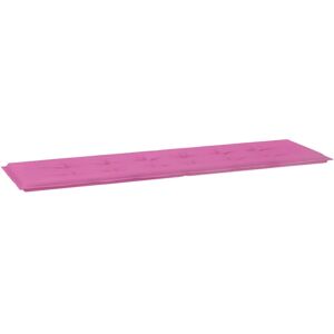 vidaXL Garden Bench Cushion - Pink - 180x50x4 cm - Garden Bench vidaXL Garden Bench Cushion - Pink - 180x50x4 cm - Garden Bench