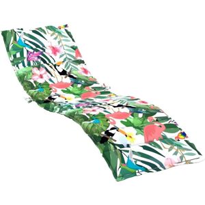 vidaXL Liggestolpude - Flerfarvet Oxford Stof 200x60cm vidaXL Liggestolpude - Flerfarvet Oxford Stof 200x60cm