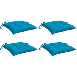 vidaXL Pallet cushion 4 stk Lyseblå - Pallet cushion vidaXL Pallet cushion 4 stk Lyseblå - Pallet cushion