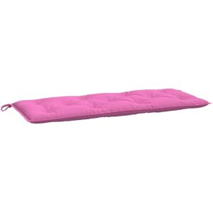 vidaXL Coussin pour banc de jardin Rose 120x50x7 cm - Coussin pour banc de jardin - Publicité vidaXL Coussin pour banc de jardin Rose 120x50x7 cm - Coussin pour banc de jardin - Publicité