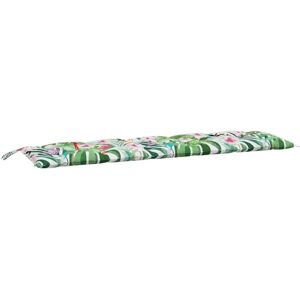 vidaXL Gartenbankauflage Mehrfarbig 180x50x7 cm Oxford Stoff vidaXL Gartenbankauflage Mehrfarbig 180x50x7 cm Oxford Stoff
