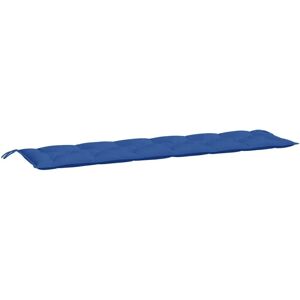 vidaXL Cojín para banco de jardín Azul Real 200x50x7 cm Tela Oxford vidaXL Cojín para banco de jardín Azul Real 200x50x7 cm Tela Oxford