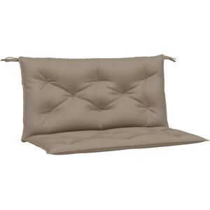 vidaXL Havebænkepuder - Taupe - 100x50x7 cm vidaXL Havebænkepuder - Taupe - 100x50x7 cm
