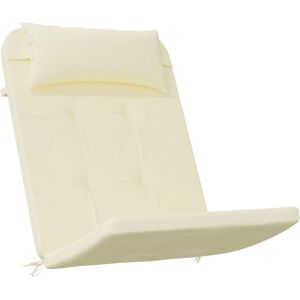vidaXL Adirondack Kissen 2 Stück Creme Oxford - Kissen vidaXL Adirondack Kissen 2 Stück Creme Oxford - Kissen