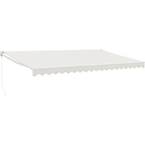 VIDAXL Store Enroulable Crème 5x3 m - Parasol de Soleil VIDAXL Store Enroulable Crème 5x3 m - Parasol de Soleil