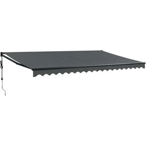 vidaXL Retraktive Markise - Langlebiger Aluminiumrahmen, UV-beständiges Polyester, 5x3 m vidaXL Retraktive Markise - Langlebiger Aluminiumrahmen, UV-beständiges Polyester, 5x3 m