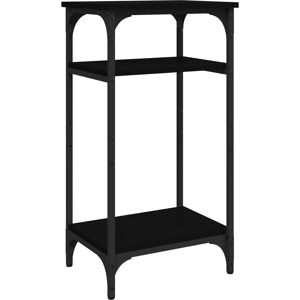 vidaXL Black Side Table 40x30x75 cm - Side Table vidaXL Black Side Table 40x30x75 cm - Side Table