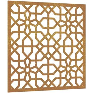 vidaXL Corten Steel Moorish Garden Wall Art - Garden Wall Decoration vidaXL Corten Steel Moorish Garden Wall Art - Garden Wall Decoration