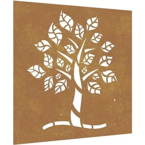 vidaXL Garden Wall Decoration Tree Design - Garden Wall Decoration vidaXL Garden Wall Decoration Tree Design - Garden Wall Decoration