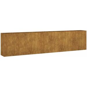 vidaXL Garden Raised Bed 360x40x80 cm Corten Steel vidaXL Garden Raised Bed 360x40x80 cm Corten Steel