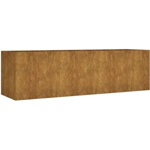 vidaXL Garden Raised Bed 280x80x80 cm Corten Steel - Garden Raised Bed vidaXL Garden Raised Bed 280x80x80 cm Corten Steel - Garden Raised Bed