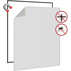 vidaXL White Magnetic Insect Screen 100x120 cm - Insect Screen vidaXL White Magnetic Insect Screen 100x120 cm - Insect Screen