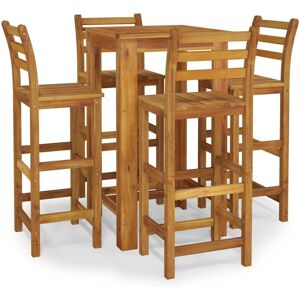 vidaXL 3154391 Gartenmöbel-Set - Esstisch und Stühle aus Akazienholz 5 Stück vidaXL 3154391 Gartenmöbel-Set - Esstisch und Stühle aus Akazienholz 5 Stück