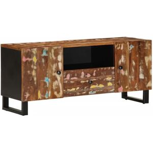 vidaXL TV Cabinet - Solid Wood Reclaimed & Engineered - 105x33.5x46 cm vidaXL TV Cabinet - Solid Wood Reclaimed & Engineered - 105x33.5x46 cm