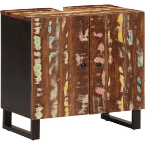 vidaXL Badeværelsesmøbel-Set - Massivt Genbrugstræ - 62x33x58 cm vidaXL Badeværelsesmøbel-Set - Massivt Genbrugstræ - 62x33x58 cm