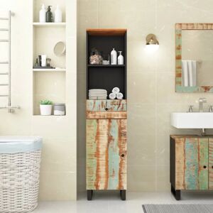 vidaXL Reclaimed Wood Bathroom Cabinet - 38x33x160 cm vidaXL Reclaimed Wood Bathroom Cabinet - 38x33x160 cm