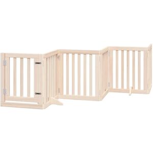 vidaXL Hundetor mit Tür Faltbarer Haustor 300 cm vidaXL Hundetor mit Tür Faltbarer Haustor 300 cm