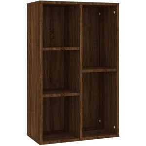 vidaXL Book Cabinet Brown Oak - Book Cabinet/Sideboard vidaXL Book Cabinet Brown Oak - Book Cabinet/Sideboard