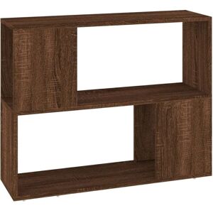vidaXL Book Cabinet - Brown Oak - 80x24x63 cm vidaXL Book Cabinet - Brown Oak - 80x24x63 cm