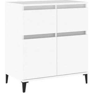 vidaXL Awo86375 White Sideboard - Living Room Storage Furniture vidaXL Awo86375 White Sideboard - Living Room Storage Furniture