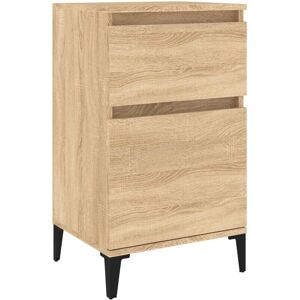 Maisonchic Rovere Sonoma Nightstand - Nightstand Maisonchic Rovere Sonoma Nightstand - Nightstand