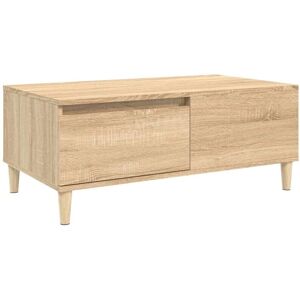 vidaXL Sonoma Oak Coffee Table - Engineered Wood vidaXL Sonoma Oak Coffee Table - Engineered Wood
