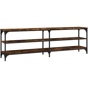 vidaXL Smoked Oak TV Cabinet - TV Unit, Media Stand, 160x30x50 cm vidaXL Smoked Oak TV Cabinet - TV Unit, Media Stand, 160x30x50 cm