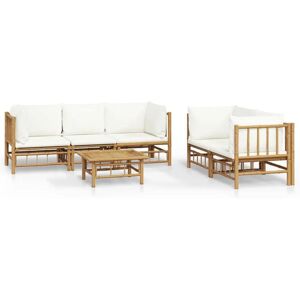 VidaXL Outdoor-Möbelset - Modulares Gartensofa - 5 Plätze VidaXL Outdoor-Möbelset - Modulares Gartensofa - 5 Plätze