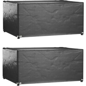 vidaXL Garden Furniture Covers 180x135x80 cm - Black - Rectangular vidaXL Garden Furniture Covers 180x135x80 cm - Black - Rectangular