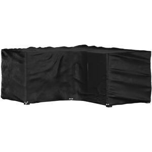 vidaXL Garden Furniture Cover - Black - 185x185x90 cm vidaXL Garden Furniture Cover - Black - 185x185x90 cm