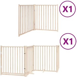 vidaXL Barrière pour chiens avec porte, Panneaux pliables - Clôture, Blanc, 480cm - Publicité vidaXL Barrière pour chiens avec porte, Panneaux pliables - Clôture, Blanc, 480cm - Publicité
