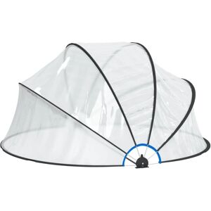 vidaXL Pool Dome Round 315x158 cm PVC Transparent - Pool Dome vidaXL Pool Dome Round 315x158 cm PVC Transparent - Pool Dome