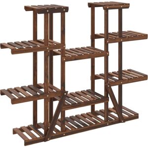 vidaXL Flower Stand Fir Brown - Flower Stand vidaXL Flower Stand Fir Brown - Flower Stand