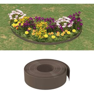 vidaXL Garden Edging - Brown - 30 x 0.15 m - Garden Edging vidaXL Garden Edging - Brown - 30 x 0.15 m - Garden Edging