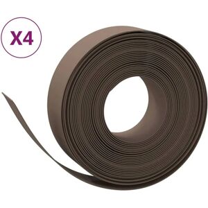 vidaXL Garden Edging Brown 10 m - Garden Edging vidaXL Garden Edging Brown 10 m - Garden Edging