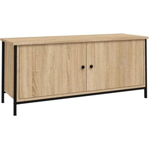 vidaXL TV cabinet Sonoma oak 102x35x45 cm - TV furniture vidaXL TV cabinet Sonoma oak 102x35x45 cm - TV furniture