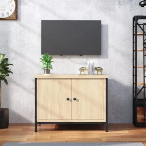 vidaXL Sonoma Oak TV Cabinet with Doors - TV Furniture vidaXL Sonoma Oak TV Cabinet with Doors - TV Furniture