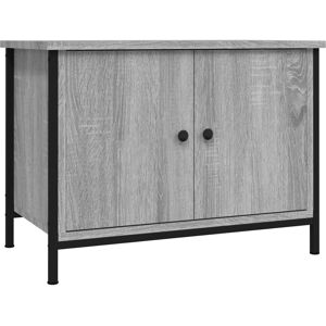 vidaXL Dulap TV - Gray Sonoma 60x35x45 cm - Dulap TV vidaXL Dulap TV - Gray Sonoma 60x35x45 cm - Dulap TV