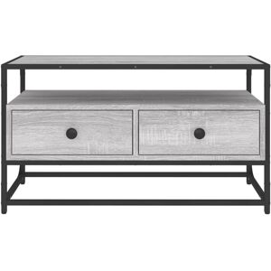 vidaXL TV Cabinet Grey Sonoma 80x35x45 cm - TV Cabinet vidaXL TV Cabinet Grey Sonoma 80x35x45 cm - TV Cabinet