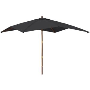 vidaXL Garden Parasol UV-Protection Durable 300x300x273 cm vidaXL Garden Parasol UV-Protection Durable 300x300x273 cm