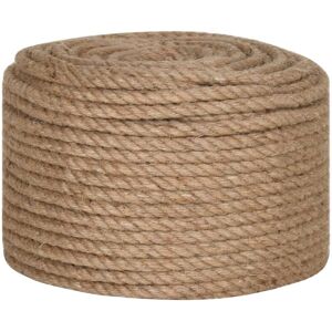 vidaXL Jute Rope 50m Natural Hemp Cord - Rope Type vidaXL Jute Rope 50m Natural Hemp Cord - Rope Type