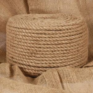 vidaXL Jute Rope 14mm 50m - Multi Purpose Rope vidaXL Jute Rope 14mm 50m - Multi Purpose Rope