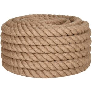 vidaXL Jute Rope 10 m Natural Hemp Cord - Rope vidaXL Jute Rope 10 m Natural Hemp Cord - Rope