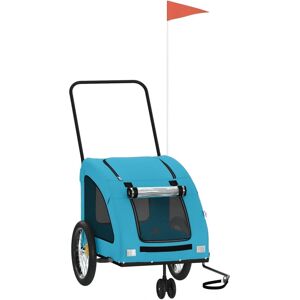 vidaXL Pet Bike Trailer - Durable Iron Frame, Oxford Fabric, Large Size vidaXL Pet Bike Trailer - Durable Iron Frame, Oxford Fabric, Large Size