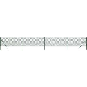 vidaXL Garden Fence Mesh Wire Mesh Roll Green 1x10 m vidaXL Garden Fence Mesh Wire Mesh Roll Green 1x10 m
