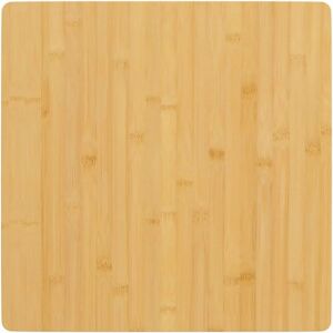 Maisonchic Plaque de table en bambou 50x50x4 cm - Plaque - Publicité Maisonchic Plaque de table en bambou 50x50x4 cm - Plaque - Publicité