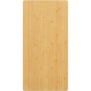vidaXL Plateau de table en bambou 50x100x1,5cm - Rectangulaire Bambou - Publicité vidaXL Plateau de table en bambou 50x100x1,5cm - Rectangulaire Bambou - Publicité