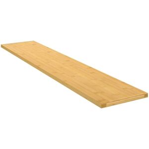 vidaXL Wandregal 100x20x1,5cm Bambus Rustikal Dekor vidaXL Wandregal 100x20x1,5cm Bambus Rustikal Dekor