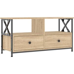vidaXL Sonoma Oak TV Cabinet - 102x33x45 cm - Industrial Furniture vidaXL Sonoma Oak TV Cabinet - 102x33x45 cm - Industrial Furniture